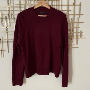 Burgundy Sweater from Banana Republic, XL